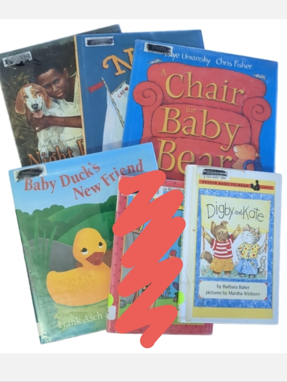 5# Bundle of Hardcover Ex Library Children's Books